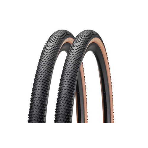 American Classic Aggregate Gravel Tyre 700 x 40 - Tan (Pair)