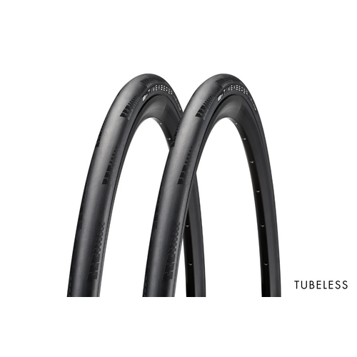 American Classic Timekeeper Tubeless  Tyre 700 x 25 - Black (Pair)