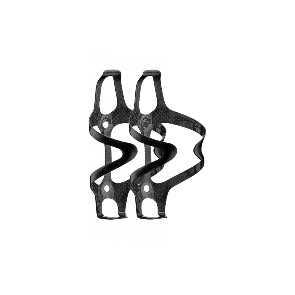 Ciclovation Premium Carbon Bottle Cages - Diamond Black (Pair)