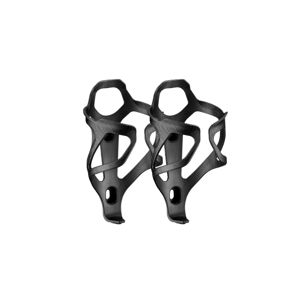 Ciclovation Advanced Trail Bottle Cages Minimalism TOPO CP - Jet Black (Pair)