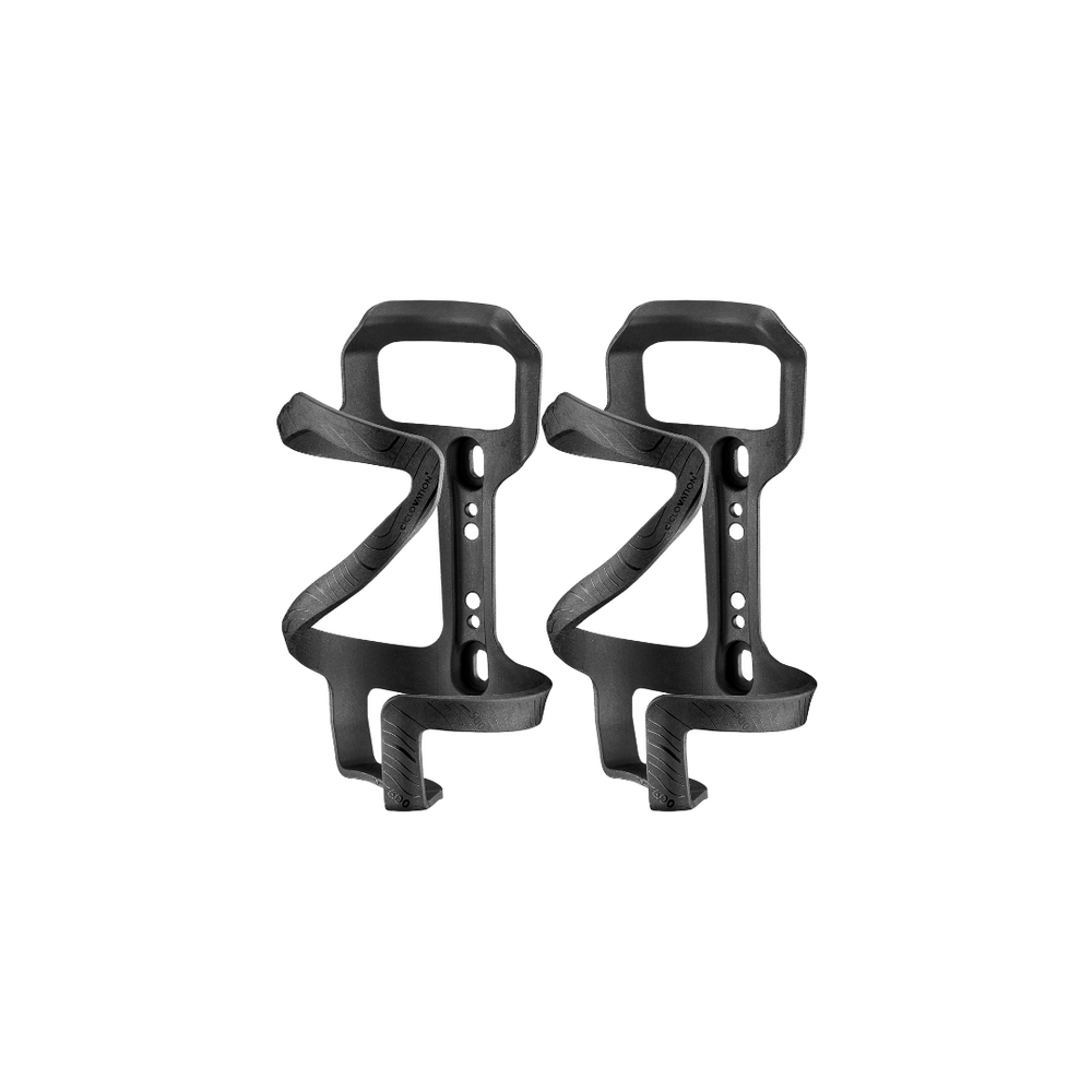 Ciclovation Advanced Trail Bottle Cages Minimalism TOPO SP - Jet Black (Pair)