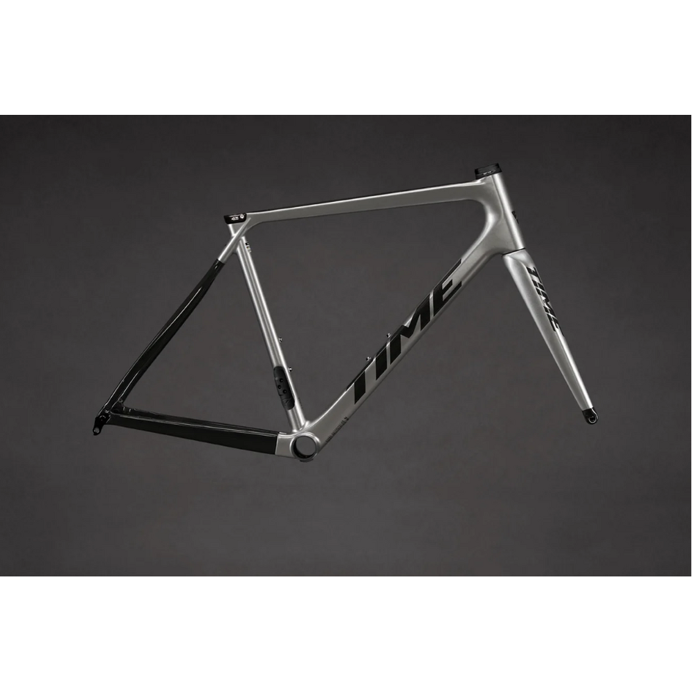 TIME Alpe D'Huez Brilliant Silver (V47) Road Frameset