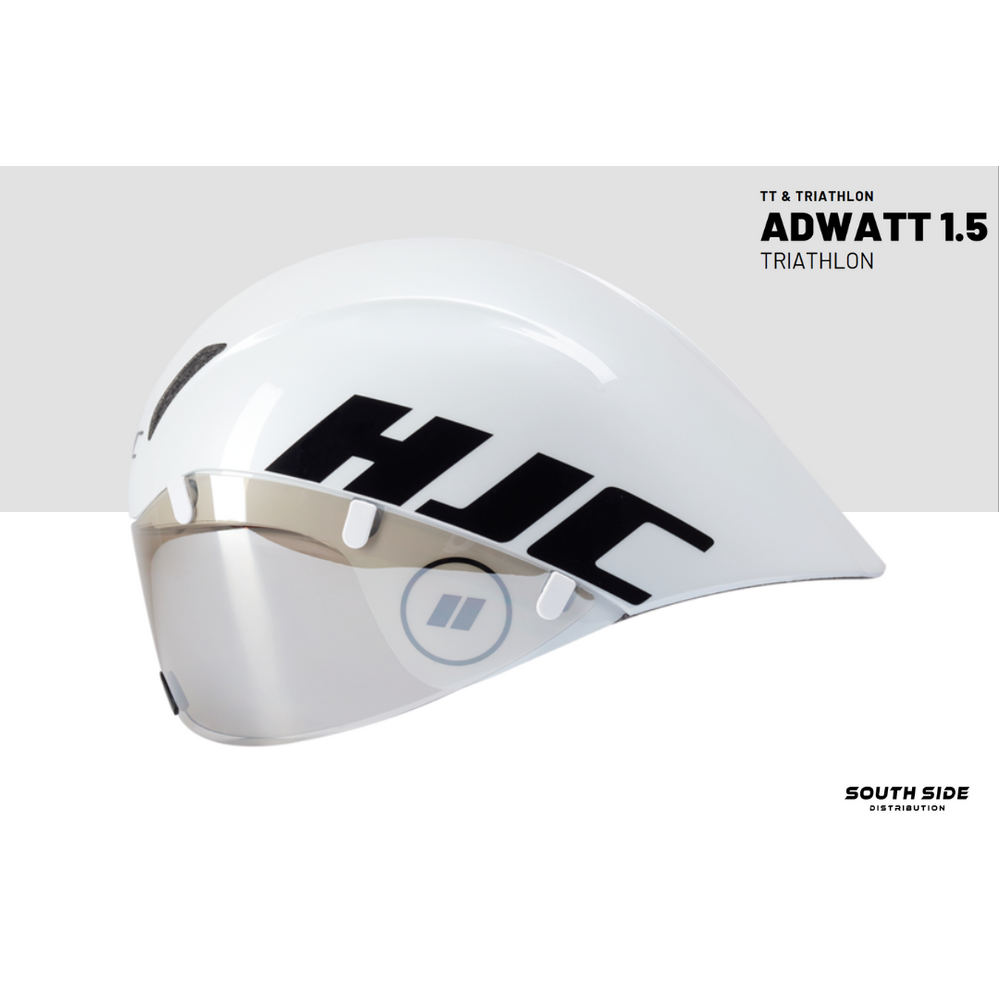 HJC ADWATT 1.5 Aero MT White Helmet AUS/NZ