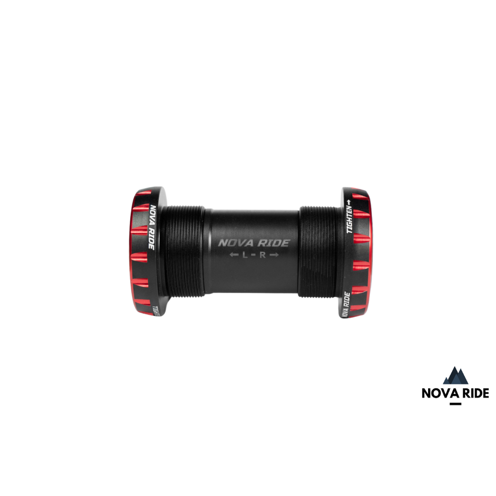 Nova Ride CBB Ceramic Bottom Bracket BSA SRAM DUB29 - Red