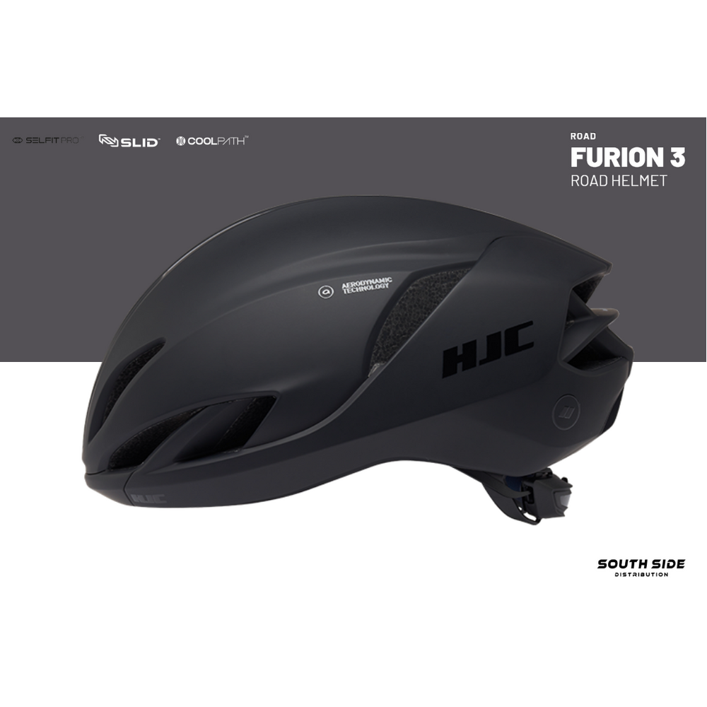 HJC FURION 3 MT Black Road Helmet