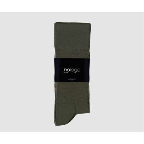 nologo Gravel Cycling Socks - Khaki Green