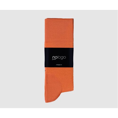 nologo Gravel Cycling Socks - Orange