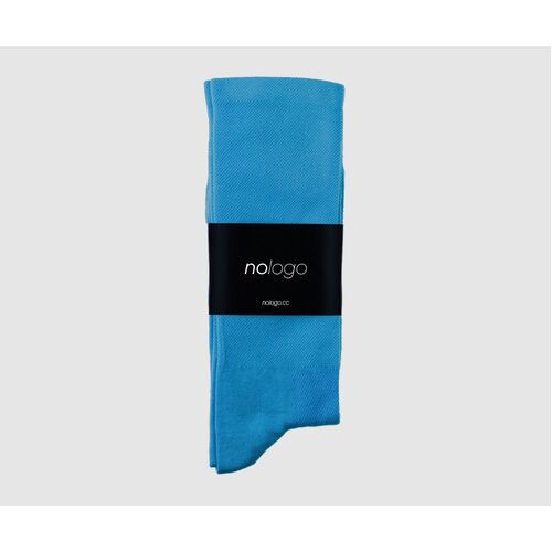 nologo Classic Cycling Socks - Blue