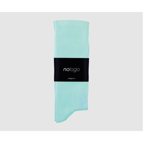 nologo Classic Cycling Socks - Celeste