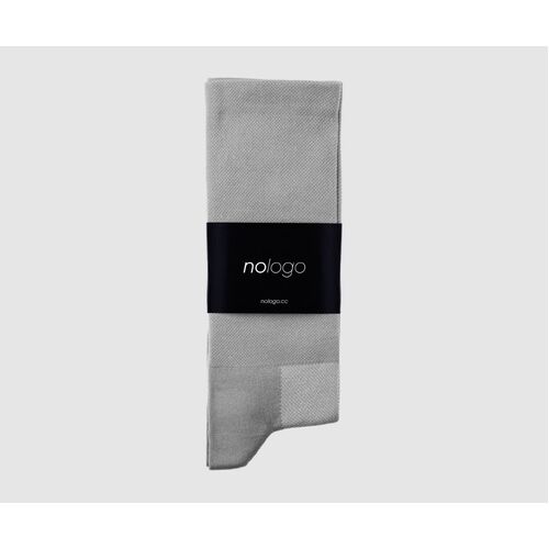 nologo Classic Cycling Socks - Gray