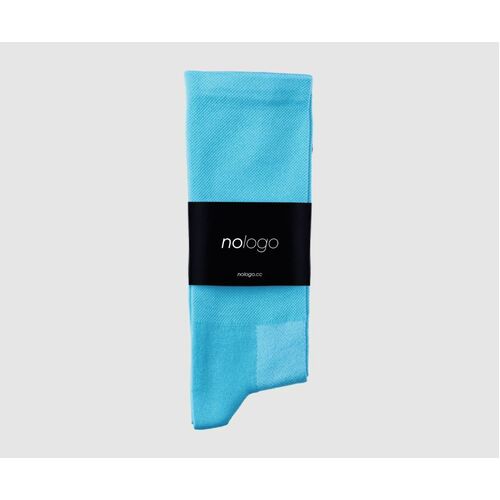 nologo Classic Cycling Socks - Light Blue 