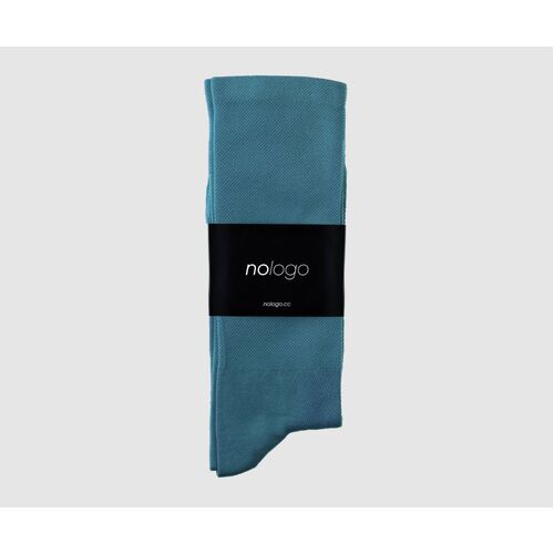 nologo Classic Cycling Socks - Ocean Blue