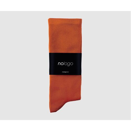 nologo Classic Cycling Socks - Red Ochre 