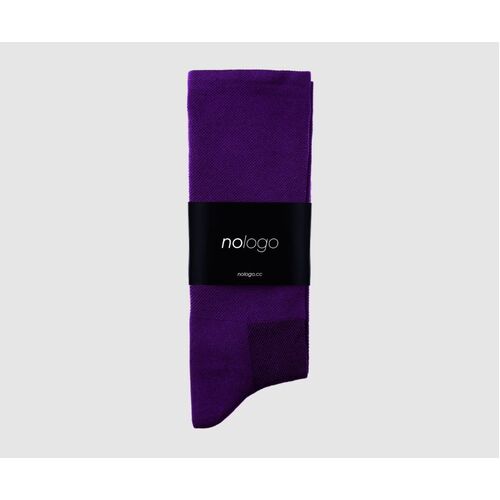 nologo Classic Cycling Socks - Purple