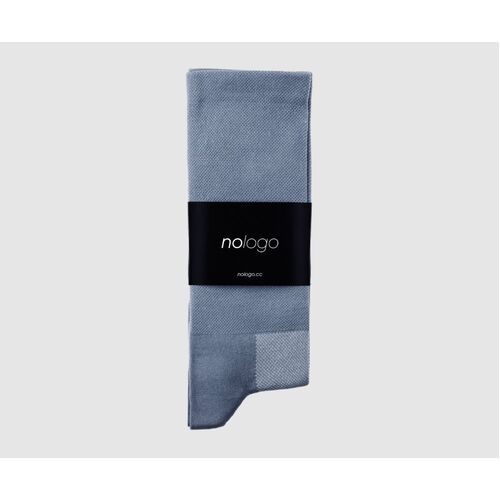 nologo Classic Cycling Socks - Slate Gray