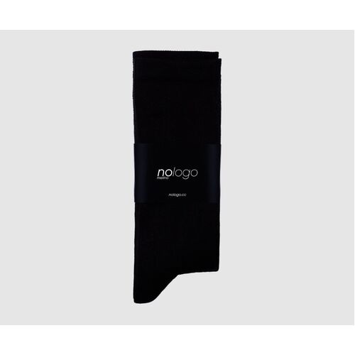 nologo Merino Cycling Socks - Black 