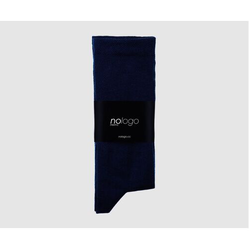 nologo Merino Cycling Socks - Dark Blue