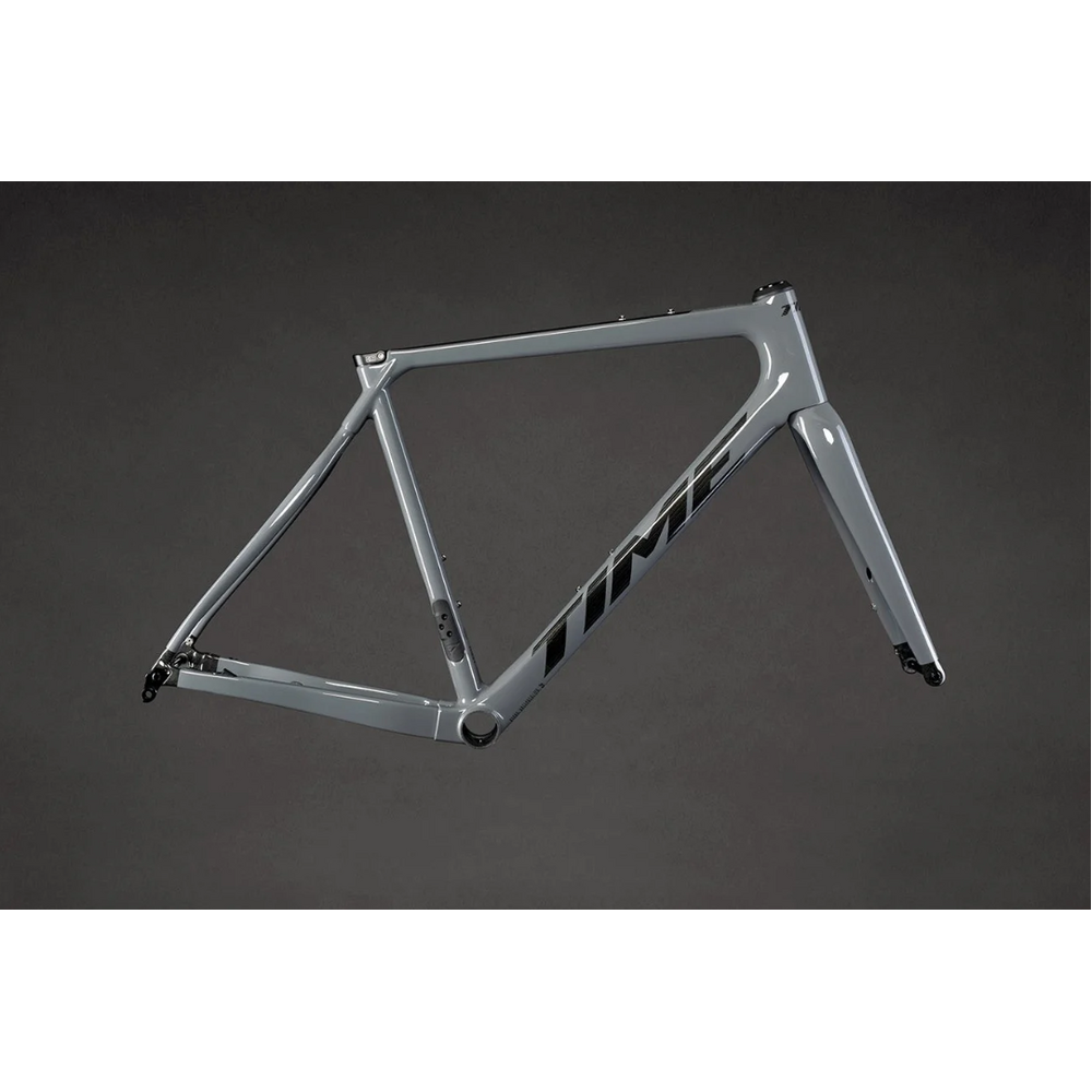 TIME ADHX 45 Siva Grey Gravel Frameset